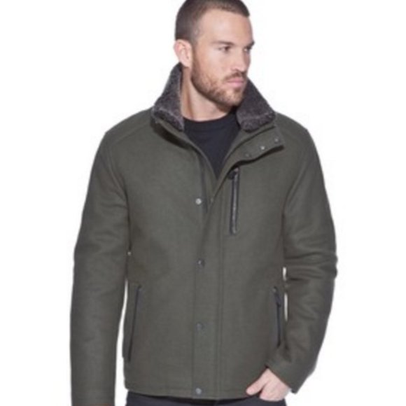 Andrew Marc Other - Andrew Marc Fuse wool jacket w shearling collar